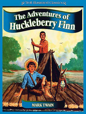 imagery in huckleberry finn
